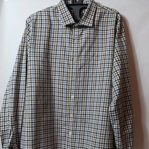Todd Snyder New York 2XL Check pattern long sleeve